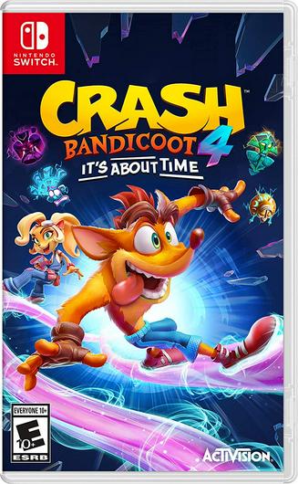 Crash Bandicoot 4: It's About Time Cover Art