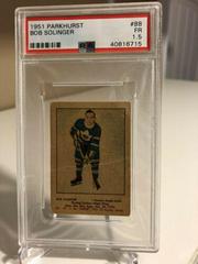 Bob Solinger Hockey Cards 1951 Parkhurst Prices