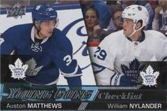 Auston Matthews, William Nylander #250 Hockey Cards 2016 Upper Deck Prices