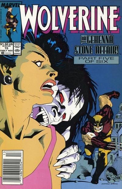 Wolverine [Newsstand] #15 (1989) Comic Books Wolverine