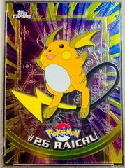 Raichu [Spectra] #26 Pokemon 2000 Topps Chrome Prices