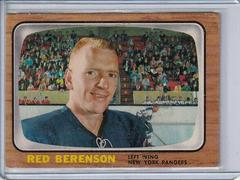 Red Berenson #92 Hockey Cards 1966 Topps Prices