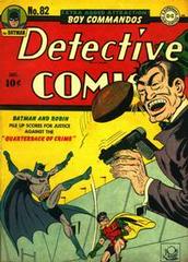 Detective Comics #82 (1943) Comic Books Detective Comics Prices