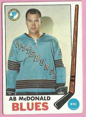 AB McDonald Hockey Cards 1969 Topps Prices