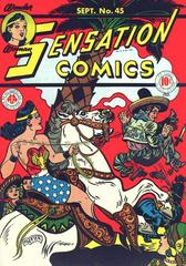 Sensation Comics #45 (1945) Comic Books Sensation Comics Prices