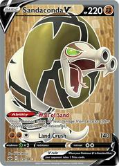 Sandaconda V #175 Pokemon Chilling Reign Prices