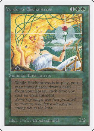 Verduran Enchantress Magic Unlimited