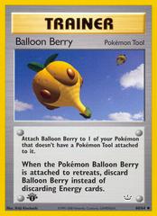 Balloon Berry [1st Edition] Pokemon Neo Revelation Prices