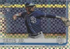 Fernando Tatis Jr. [Xfractor] Baseball Cards 2019 Topps Chrome Prices
