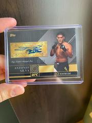 Antonio Silva [Silver] Ufc Cards 2016 Topps UFC Top of the Class Autographs Prices
