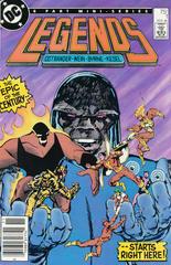 Legends [Newsstand with Mask Comic Insert] Comic Books Legends Prices
