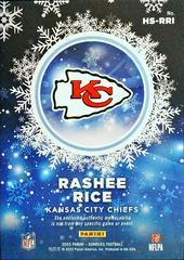 Back | Rashee Rice Football Cards 2023 Panini Donruss Rookie Holiday Sweater
