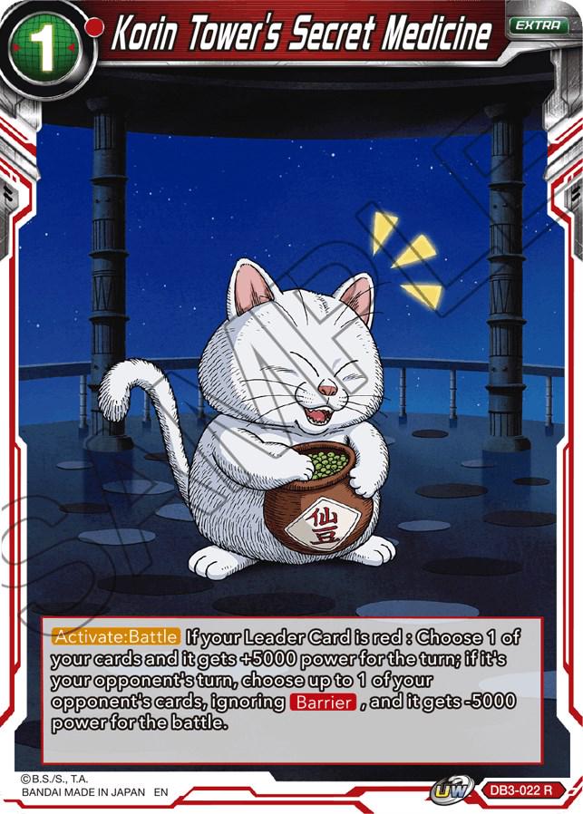 Korin Tower's Secret Medicine DB3-022 Dragon Ball Super Giant Force