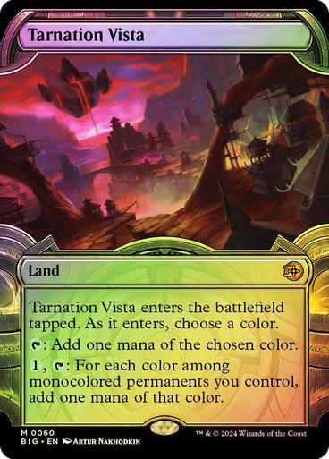 Tarnation Vista [Foil] #60 Magic The Big Score