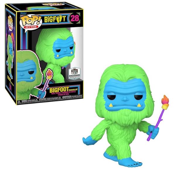 Bigfoot [Blacklight] #28 Funko POP Myths