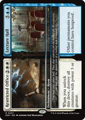 Restricted Office // Lecture Hall [Foil] #227 Magic Duskmourn: House of Horror Prices