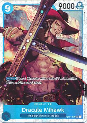 Dracule Mihawk OP01-070 One Piece Romance Dawn