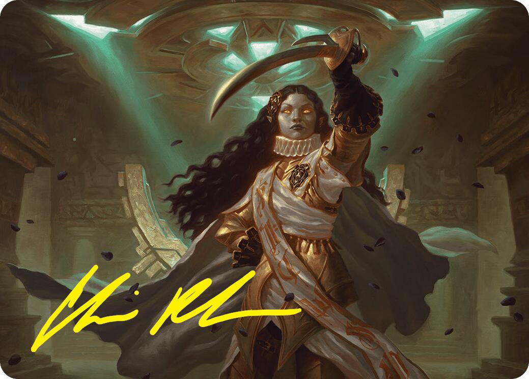 Elenda, Saint of Dusk #15 Magic Foundations Art Series