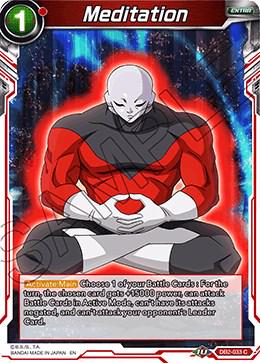 Meditation DB2-033 Dragon Ball Super Divine Multiverse