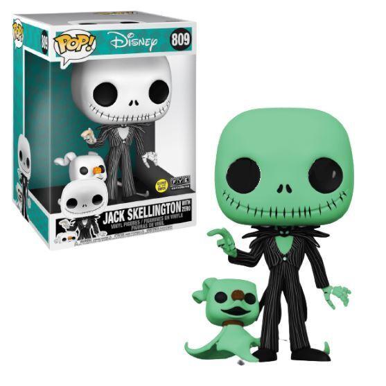 Jack Skellington with Zero [GITD] #809 Funko POP Disney