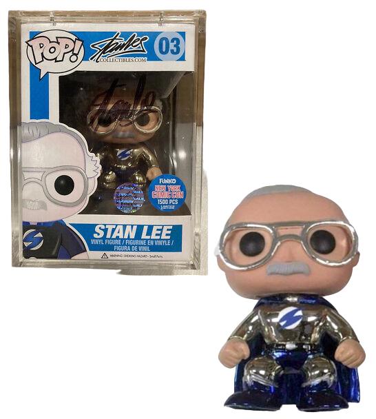 Stan Lee [Silver Chrome Super Suit] #3 Funko POP Stan Lee