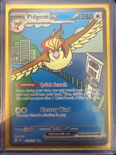 Pidgeot ex #225 photo