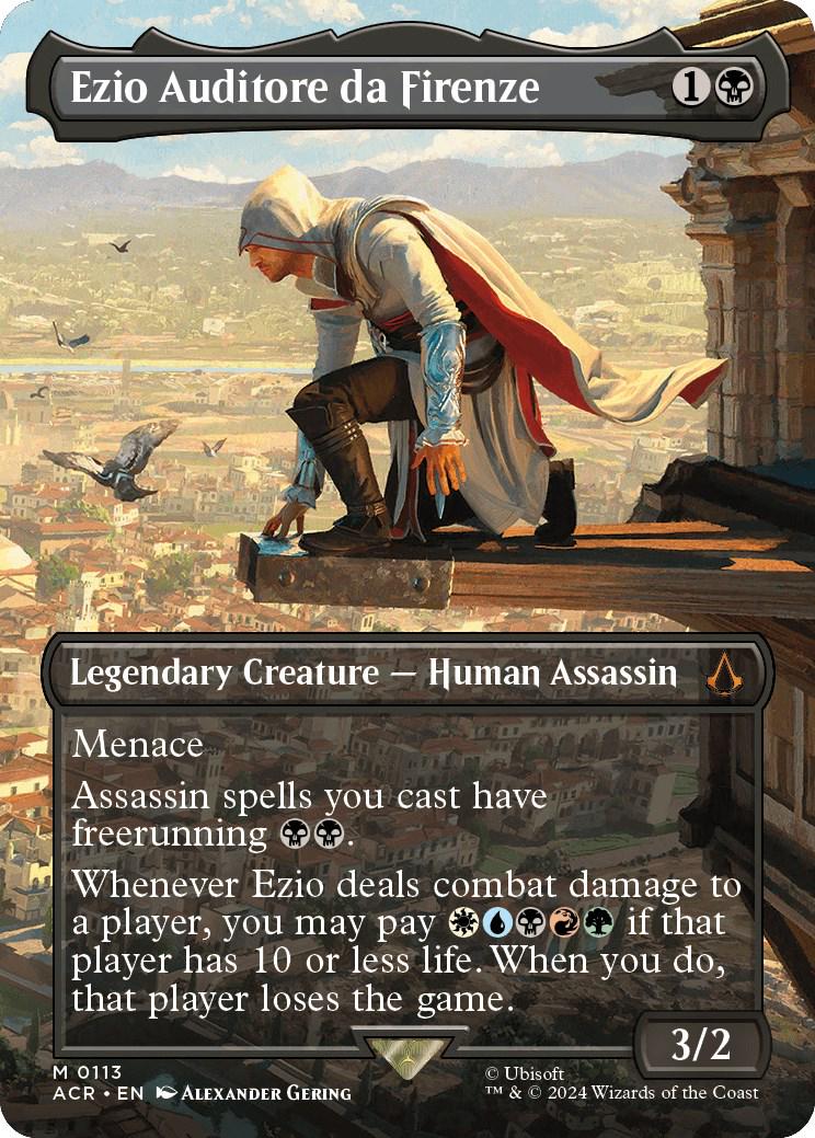 Ezio Auditore da Firenze [Foil] #113 Magic Assassin's Creed