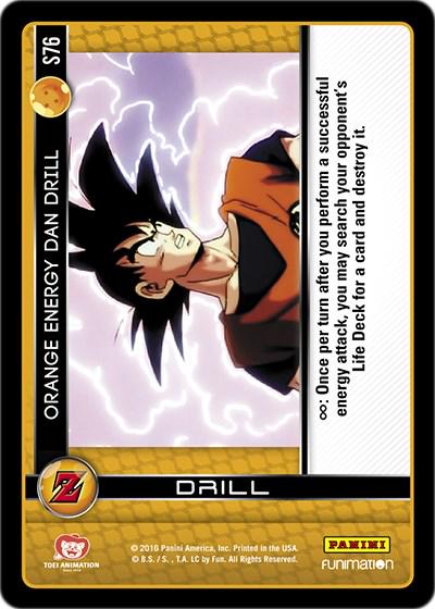 Orange Energy Dan Drill S76 Prices | Dragon Ball Z Awakening | Dragon ...