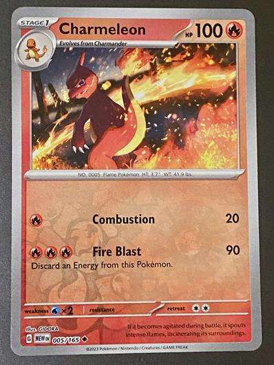 Charmeleon [Reverse Holo] #5 photo