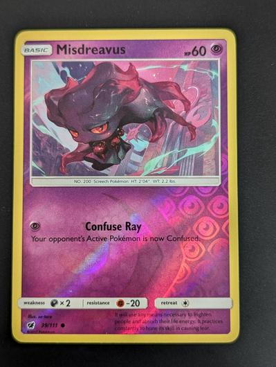 Misdreavus [Reverse Holo] #39 photo