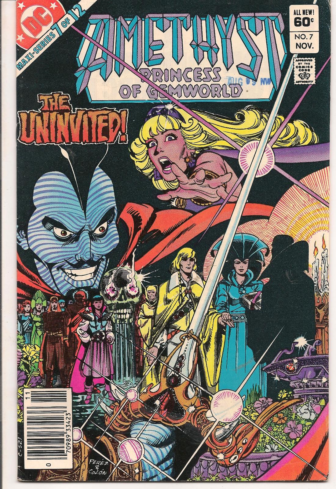 Amethyst, Princess Of Gemworld [Newsstand] #7 (1983) Comic Books Amethyst, Princess of Gemworld