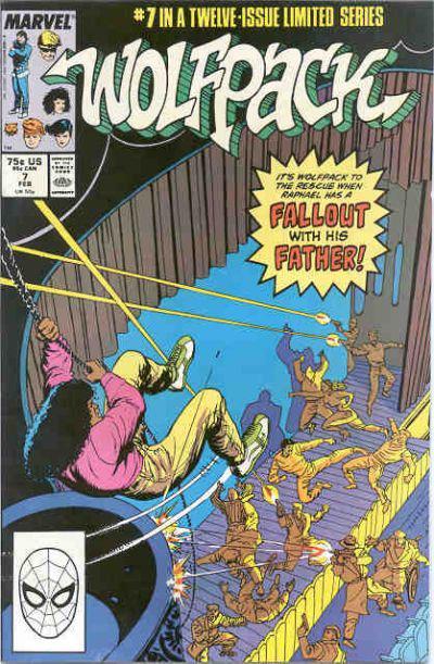 Wolfpack #7 (1989) Comic Books Wolfpack