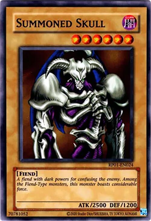 Summoned Skull RP01EN024 Precios YuGiOh Retro Pack 2024 Tarjetas