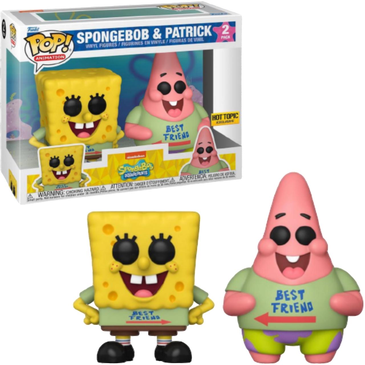 SpongeBob & Patrick 2 Pack Funko POP Animation