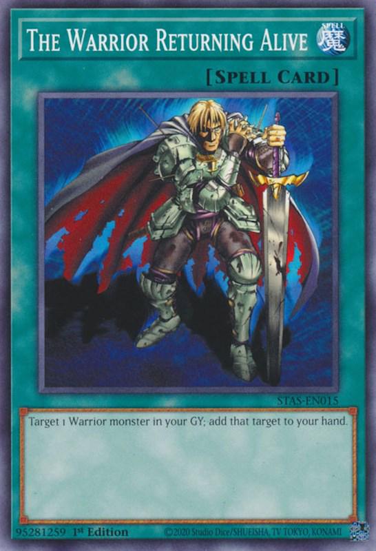 The Warrior Returning Alive STAS-EN015 YuGiOh 2 Player Starter Set