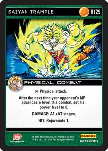 Saiyan Trample R129 Dragon Ball Z Vengeance