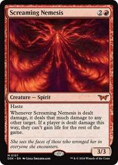 Screaming Nemesis [Foil] #157 Magic Duskmourn: House of Horror Prices