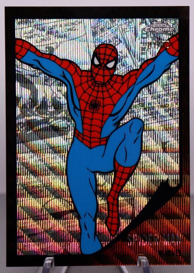 Spider-man 1962 [Black Wave] #TP-5 Marvel 2024 Topps Chrome Patrimony