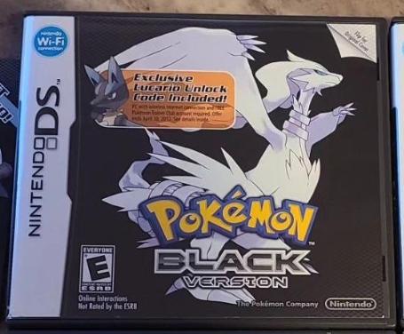 Pokemon Black [Code Bundle] Nintendo DS