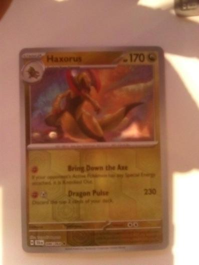 Haxorus [Reverse Holo] #46 photo