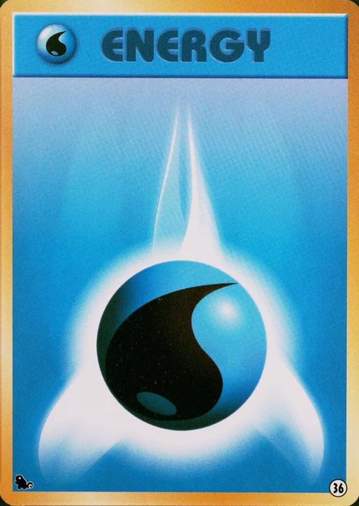 Water Energy #36 Pokemon Japanese Squirtle Deck