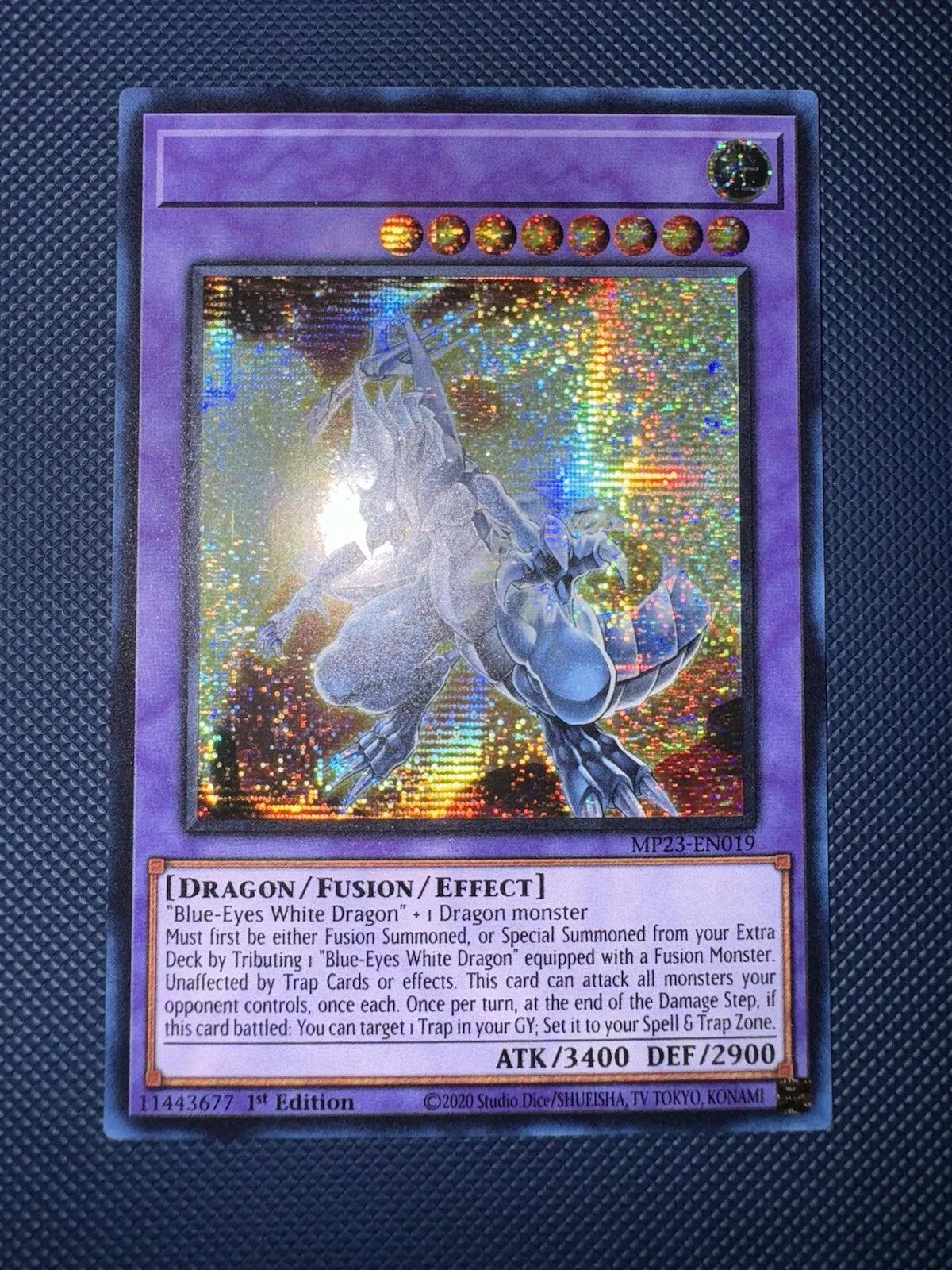 Blue-Eyes Tyrant Dragon [Misprint] MP23-EN019 YuGiOh 25th Anniversary Tin: Dueling Heroes Mega Pack