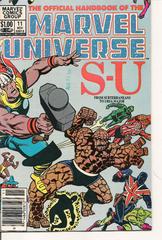 Official Handbook Of The Marvel Universe [Newsstand] #11 (1983) Comic Books Official Handbook of the Marvel Universe Prices