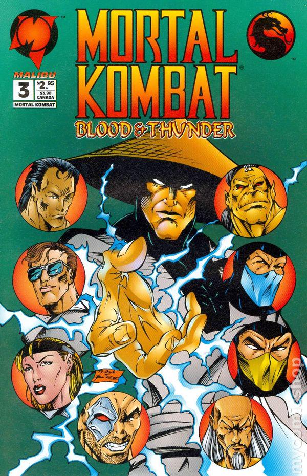 Mortal Kombat: Blood and Thunder #3 (1994) Comic Books Mortal Kombat: Blood and Thunder