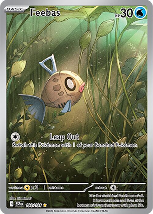 Feebas #198 Pokemon Surging Sparks