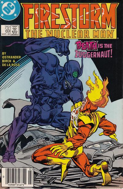 Firestorm [Newsstand] #69 (1987) Comic Books Firestorm