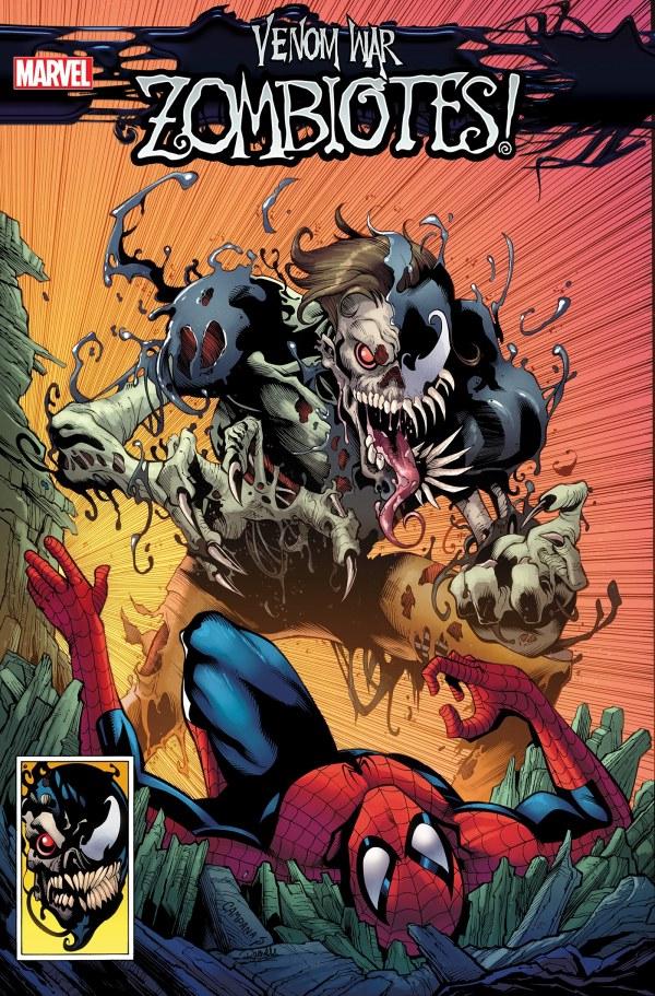 Venom War: Zombiotes [Campana] #1 (2024) Comic Books Venom War: Zombiotes