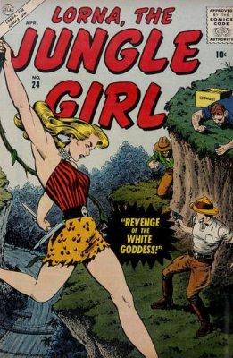 Lorna the Jungle Girl #24 (1957) Comic Books Lorna the Jungle Girl