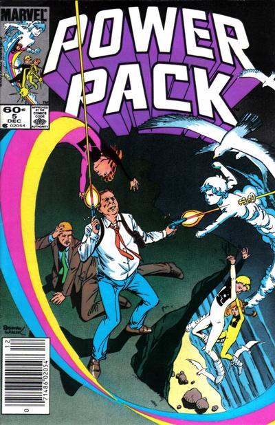 Power Pack [Newsstand] #5 (1984) Comic Books Power Pack