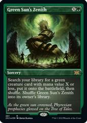 Green Sun's Zenith [Foil Etched] Magic Double Masters 2022 Prices